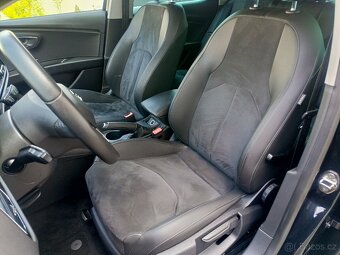 SEAT LEON 1.4 TSI STYLE, 2014, 161TKM, KŮŽE/ALCANTARA - 11
