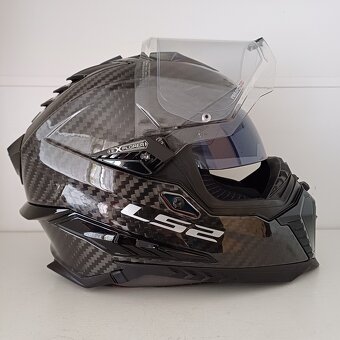 Enduro přilba LS2 Explorer Carbon Glos - 11