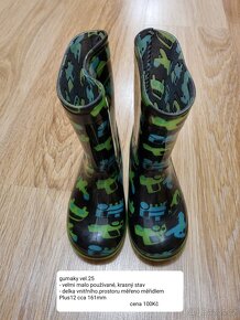 Detske boty velikost 25 (155 -166 mm) - 11