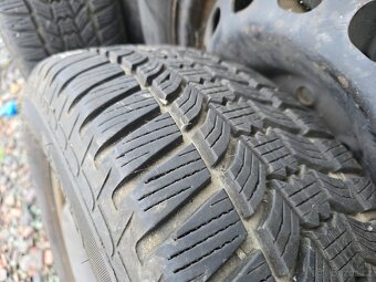 Sada plechových disků + hezké zimní pneu 215/60 r16 - Yeti - 11