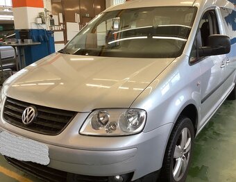 Volkswagen CADDY MAXI 1.9 TDI 77KW 220 tis km BEZ KOROZE - 11