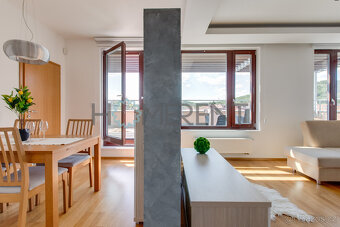 Pronájem bytu 3+kk, (81 m²) s lodžií (30 m²), terasou (30 m² - 11