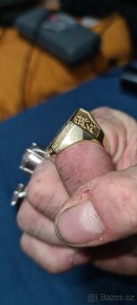 Zlatý masivní prsten speciálních jednotek PLATÍ POUZE DO PON - 11