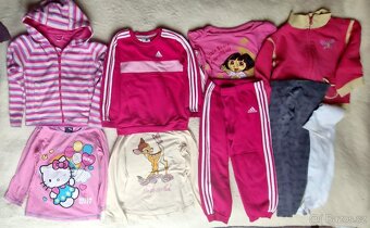 ZNAČKOVÉ OBLEČENÍ VEL 104,PO JEDNOM DÍTĚTI,BAVLNA,ADIDAS - 11