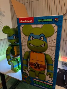 Bearbrick 1000% Leonardo TMNT - 11