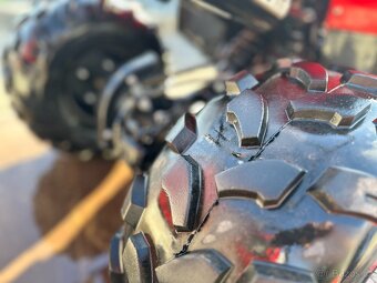 Dětská čtyřkolka 125cc Hummer RS Deluxe červená - 11
