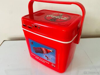Rádio/ Ice box Coca-Cola, nový, funkční, 90.léta - 11