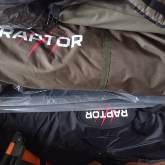 Člun Raptor 470X Wide ALU Green + přístřešek - 11