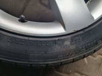 ALU kola 17" ATS, 7.5j,et 32,letní 225/45 pneu TOMKET SPORT - 11
