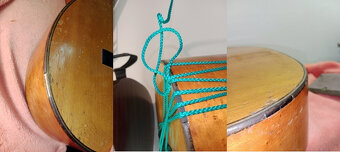 Zrestaurovaná 4/4 španělská kytara - 11