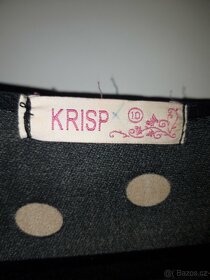 Dámské letní šaty s puntíky a hlubokym vystrihem vel. 38 - 11