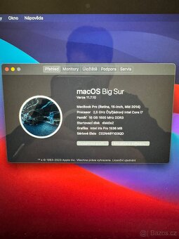 Macbook pro 15" 2014, 16GB RAM, 512GB - 11