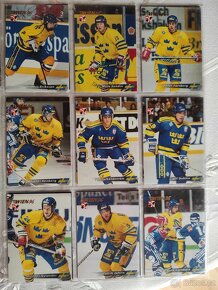Predám hokejove karty komplet base set Wien 96 - 11