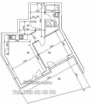 Pronájem bytu 2+kk s terasou 25 m² Plzeň - Papírnická - 11