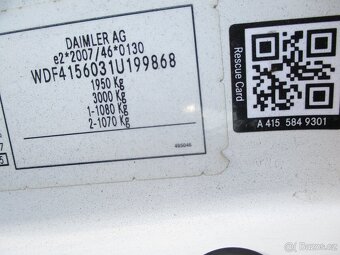 Mercedes Citan 111CDI Euro6 bez koroze klima 2017 DPH - 11
