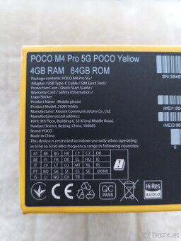 Poco M4 Pro 5G Yellow (4GB/64GB) - nový telefon - 11