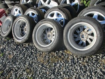 ALU kola RENAULT 6,5x16ET47, zim pneu 205/60 R16 - 11