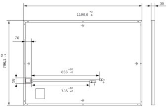 Prodám nové amorfní fotovoltaické panely Solibro SL2-145Wp - 11