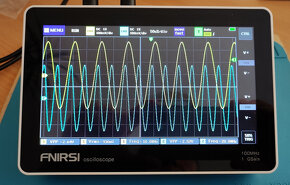 Osciloskop FNIRSI 2x100MHz s dotykovým displejem - 11