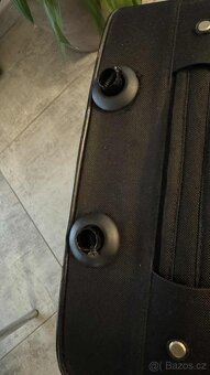 2x cestovní kufr, plátěný, vystužený. - 11