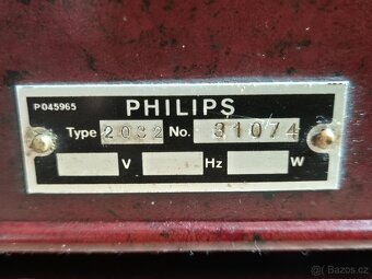 Starý rádio reproduktor Philips,  typ 2032, 1931 - 11