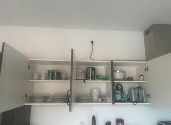 Nová šedá kuchyňská linka se spotřebiči,5648 - 11