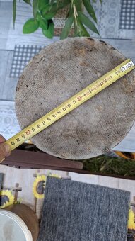 Stará keramická dóza – kamenáč výška 25 cm - 11