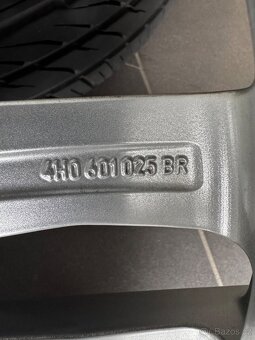Kovaná kola Audi 20” se zánovními letními pneu 255/35/20 - 11