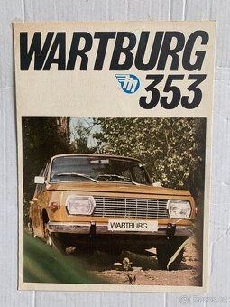 Wartburg 1000 353W – soubor knih, příruček a prospektů - 11