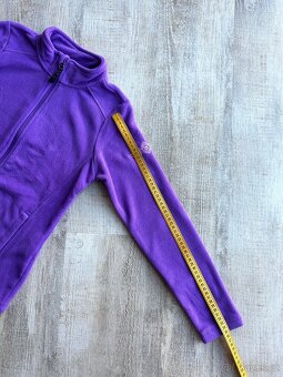 Fleecová mikina Crivit, vel. 146-152, NOVÁ, fialová - 11