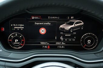Audi A4 ALLROAD 2.0TDI 140 kW, Tažné, Webasto, 360° kamera - 11