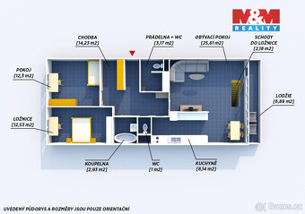 Prodej bytu 4+1, 103 m², Praha, ul. Točitá - 11