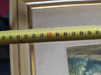 Obraz Akvarelová malba 55×45cm. signová - 11