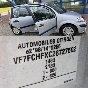CITROEN C3  5ti DV. 2008 BENZÍNOVÝ , KLIMATIZACE , EL.OKNA - 11