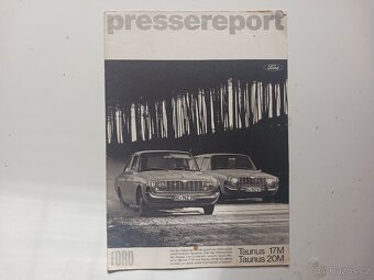 Dobové retro prospekty, manuály Ford Taunus, Cortina, Consul - 11