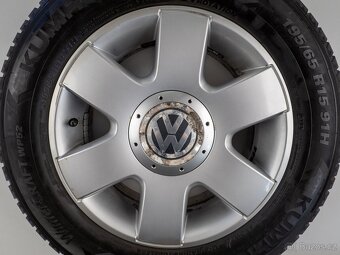 Volkswagen Caddy - Originání 15" alu kola - Zimní pneu - 11
