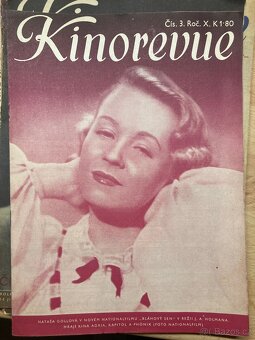 126 původních výtisků Kinorevue 1936 –1941 - 11