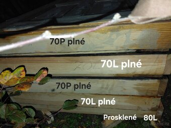 Dveře včetně zárubně (dřevo masiv) - 11