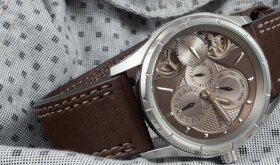 Kožený řemínek č.55 k hodinkám - 11