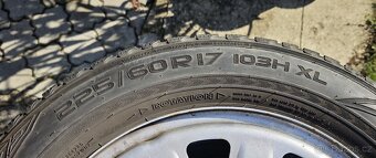Komplet zimní kola na Hyundai. Nokian 225/60R17. DOT 44/19 - 11