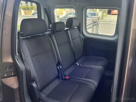 VW Caddy 1.2Tsi 77kw,top výbava,po servise - 11