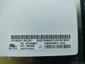 LCD notebook 17,3" 120Hz, 17,3" 60Hz, 15,6", 14" UHD - 11