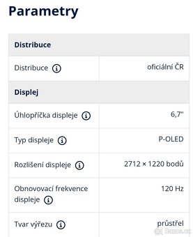 Motorola Edge 60 Pro nová zabalená - 11