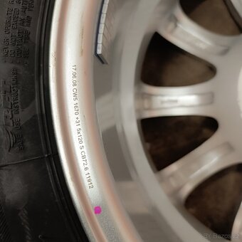 ALU kola OXXO 5x120 zimní pneu 205/60/16 NOVÁ SADA - 11