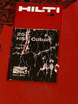 Sada vrtáků HILTI HSS CO 24 ks - 11