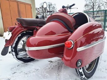 Jawa 250 + sidecar Velorex 560 - 11