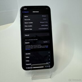iPhone 11 Pro 64GB, bílý (rok záruka) - 11