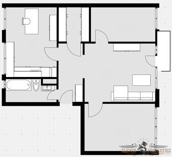 Pronájem byty 3+1, 71 m2 - Pardubice - Polabiny, ev.č. 00809 - 11