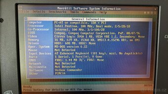 Historický notebook Compaq Armada 1120 - Pentium 100MHz - 11