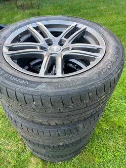 Prodám kompletní sadu alu kol 5x112/17 pneu 225-50-17 - 11